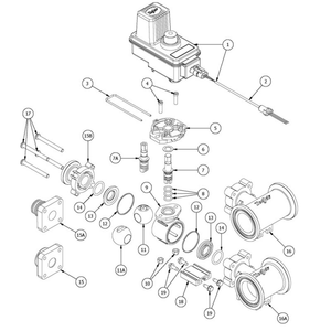 Electroválvula Teejet 450BEC con bridas