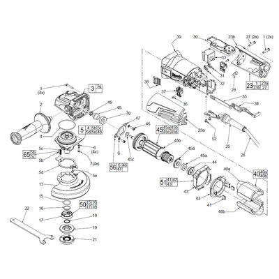 Amoladora Milwaukee 6117-59A