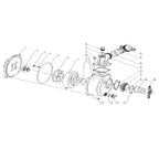 Motobomba Centrífuga SENSEI MBC50 – 2" Autocebante 30.000 lts/h Motor M70 OHV