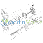 CNH 51640073 Bomba Centrifuga Hypro para Case Patrior 300 y New Holland  Defensor 3000