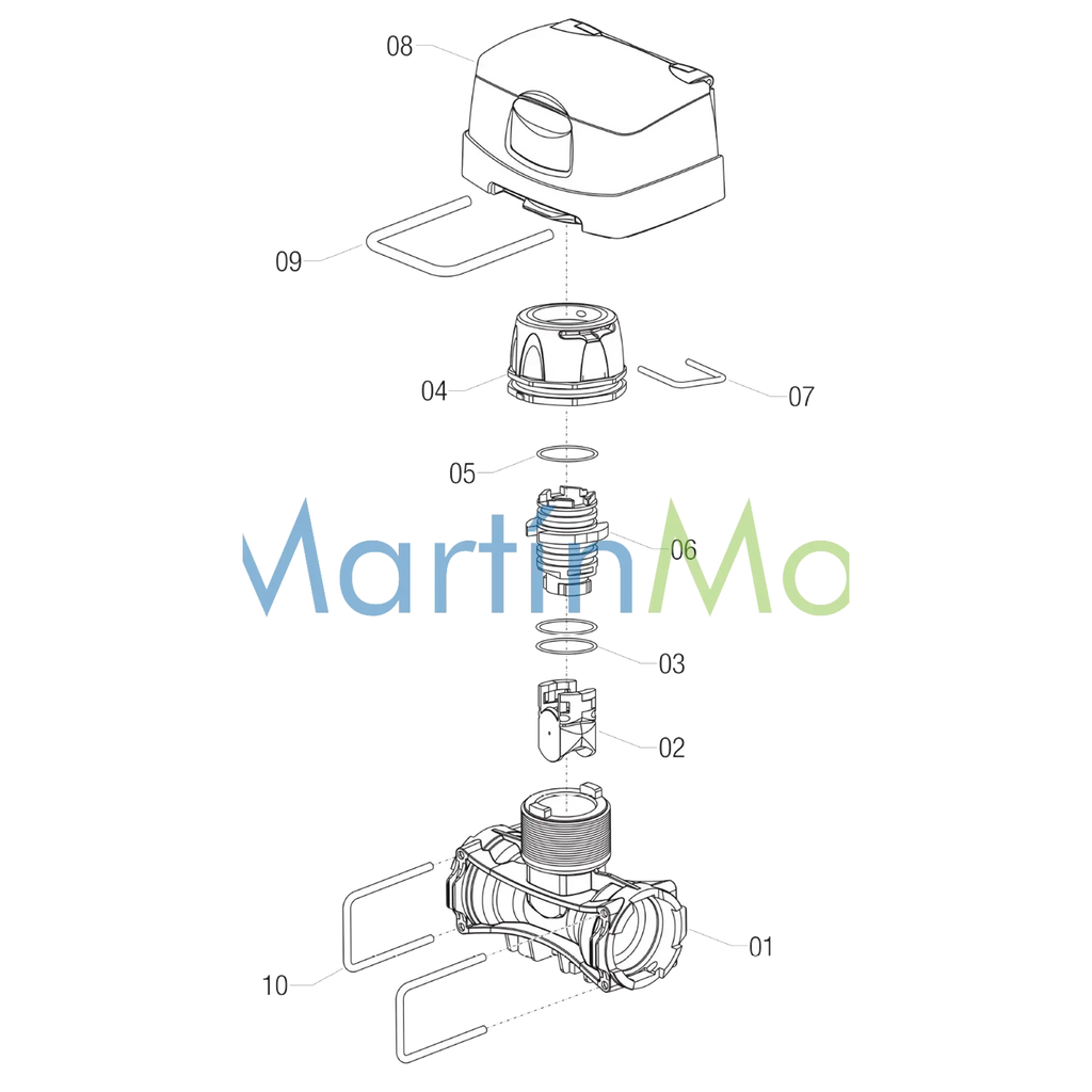 Caudalimetro de Carga ARAG DIGIWOLF Opcion de conector T5 T6 y T7 Alimentación a Pilas