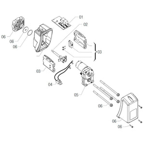 Motor de electroválvulas de sección ARAG
