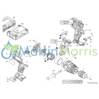 Caja Engranajes Milwaukee HD18PD para Taladros con Percutor