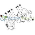 Tapón para carcasa ace pumps código bac-53 en galvanizado