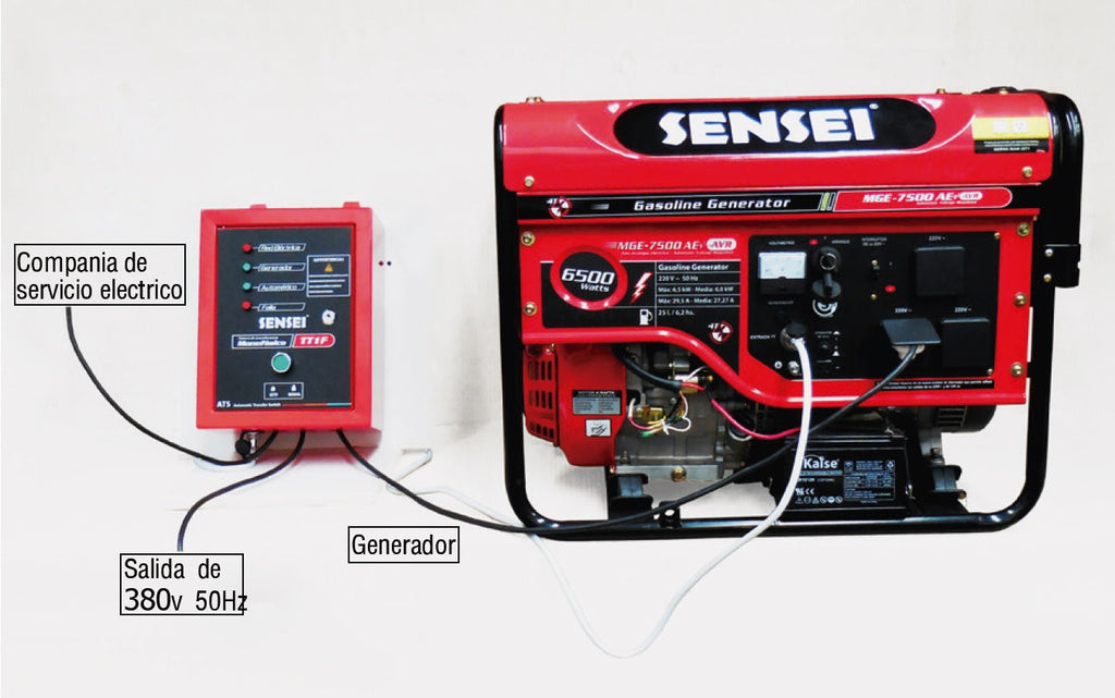 Sensei TT3F Tablero de Transferencia Automática Trifasico