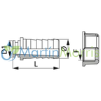 Racor Recto con Tuerca ARAG todas las medidas