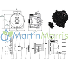 Bomba BANJO Poly de 2" Sola de Recambio