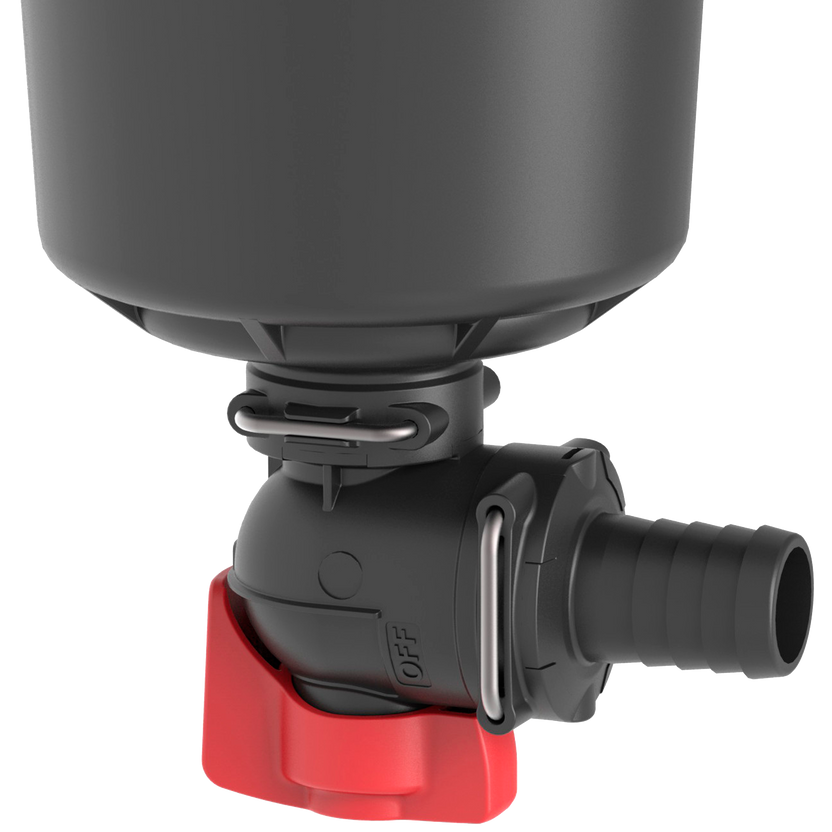 Valvula de Purgue para Filtros ARAG Salida Horquilla T3 a Salida Espiga o T3 Macho