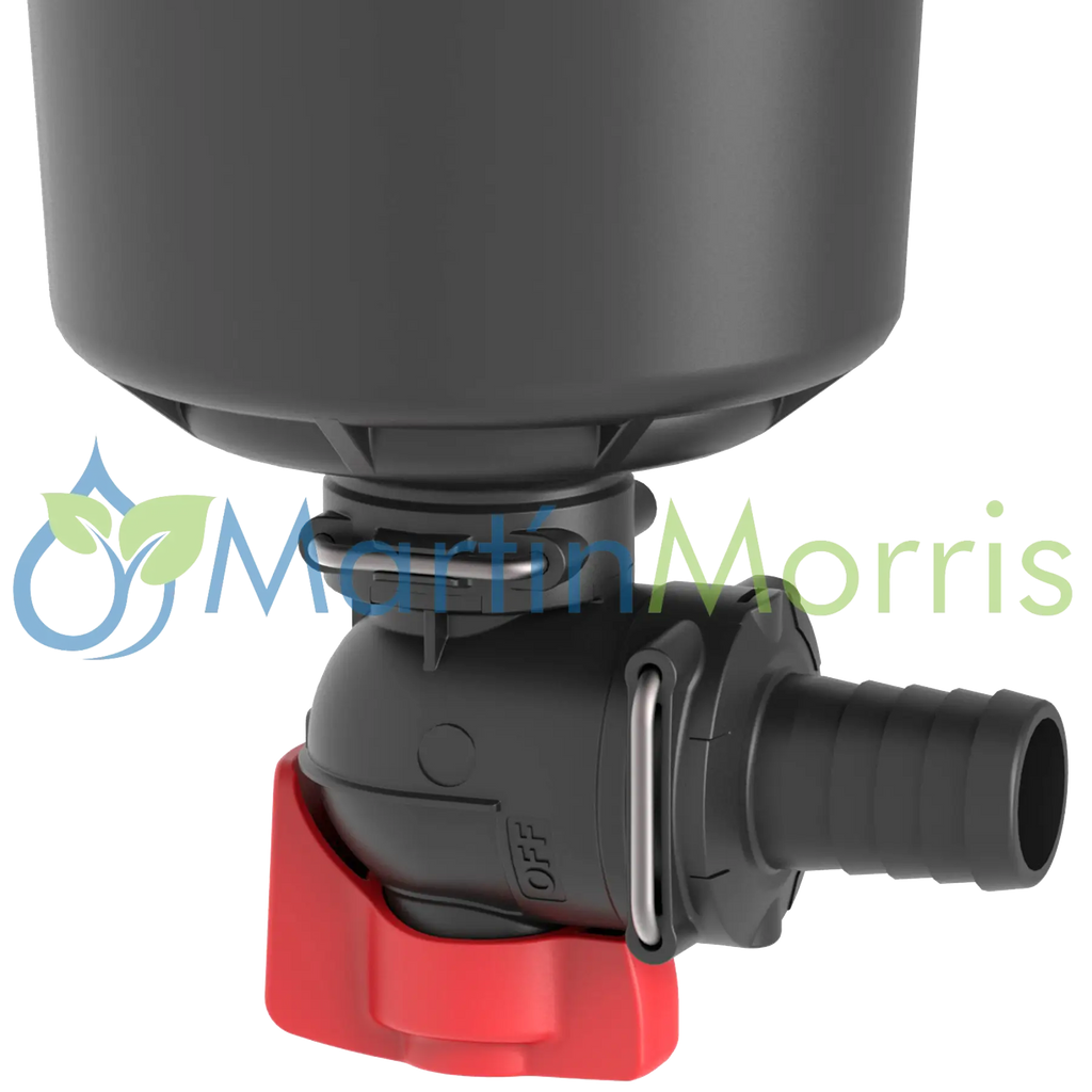 Valvula de Purgue para Filtros ARAG Salida Horquilla T3 a Salida Espiga o T3 Macho