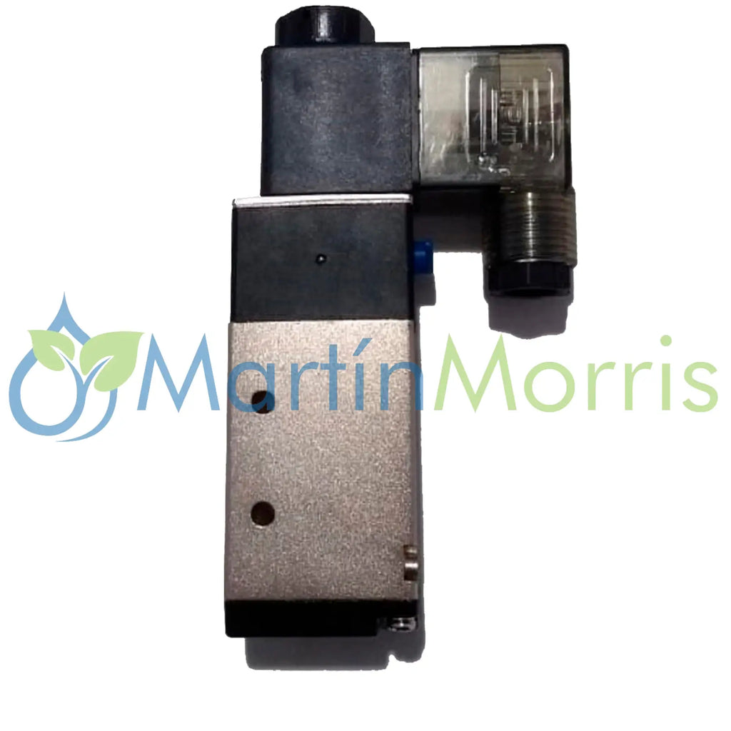 Electroválvulas Neumática 5 vías 2 posiciones con Solenoide 12 o 24 Volt