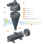 Filtro Riego Hidrociclón AlfaTurbo 1 Pulgada