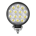 faro led auxiliar de 42w en 14 led tipo inundación o trabajo agrícola
