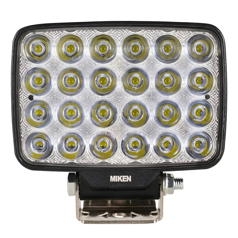 Faro LED MIKEN 12/24 volt  72W Alto Rendimiento – Luz de Trabajo para Maquinaria Agrícola