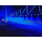 Faros Color AZUL de 12 LED y 36W Alimentación 12v y 24v para Pulverizadores Agrícolas