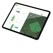 Plataforma de gestión agrícola FJD FieldFusion de FJ Dynamics para planificar, seguir y documentar labores por lote