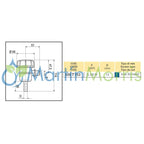 Filtro de Aspiración Rosca 3/8’’ con Espiga de 13mm Maya 50 Mesh