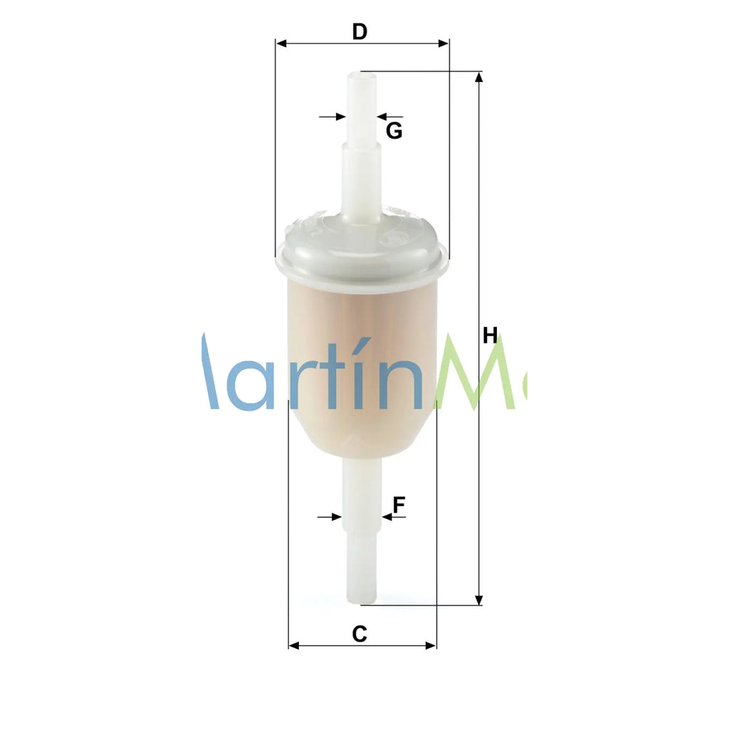 Filtro de combustible MANN FILTER WK 31/2 Filtros de combustible para Motos