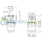 Filtro De Linea Rosca Hembra 3/4’’ Sellos VITON 100 Mesh