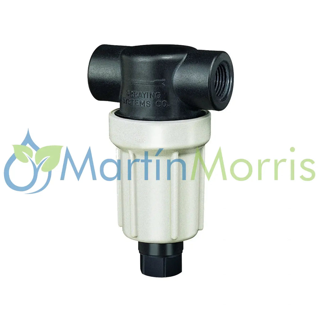 Filtro de linea teejet aa122 con purgue