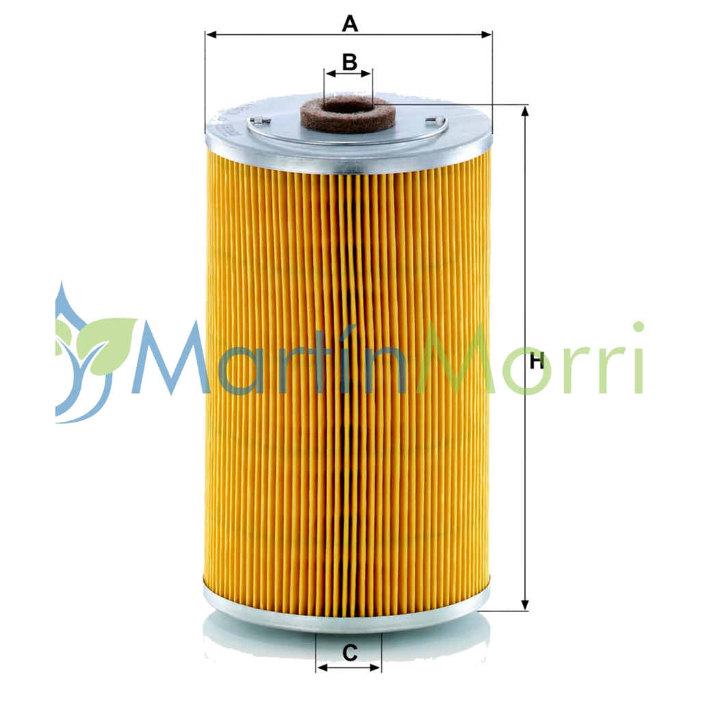 Filtro de Combustible MANN Filter P 1018/1 aplica en varios