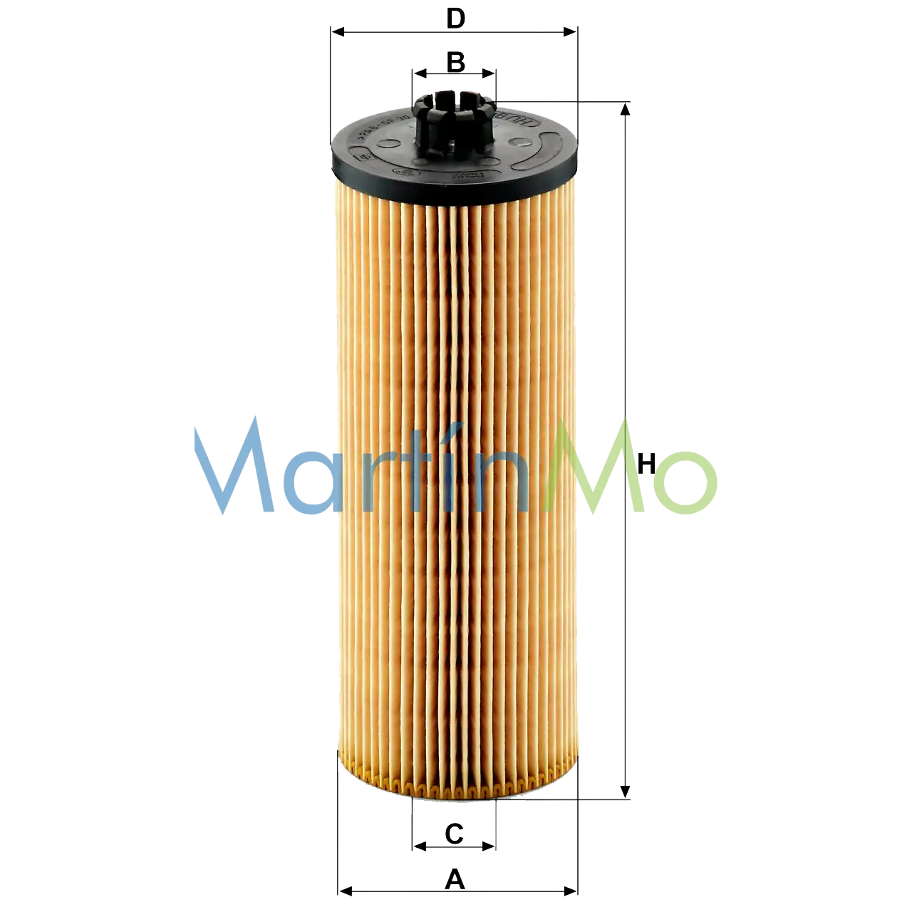 Filtro de Aceite MANN Filter HU 947/2 x Aplica en Motor Deutz F4L913 y VW