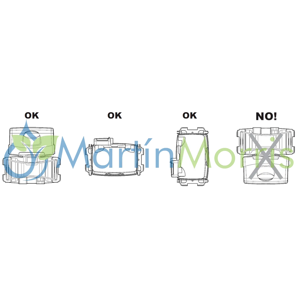Caudalimetro de Carga ARAG DIGIWOLF Opcion de conector T5 T6 y T7 Alimentación a Pilas