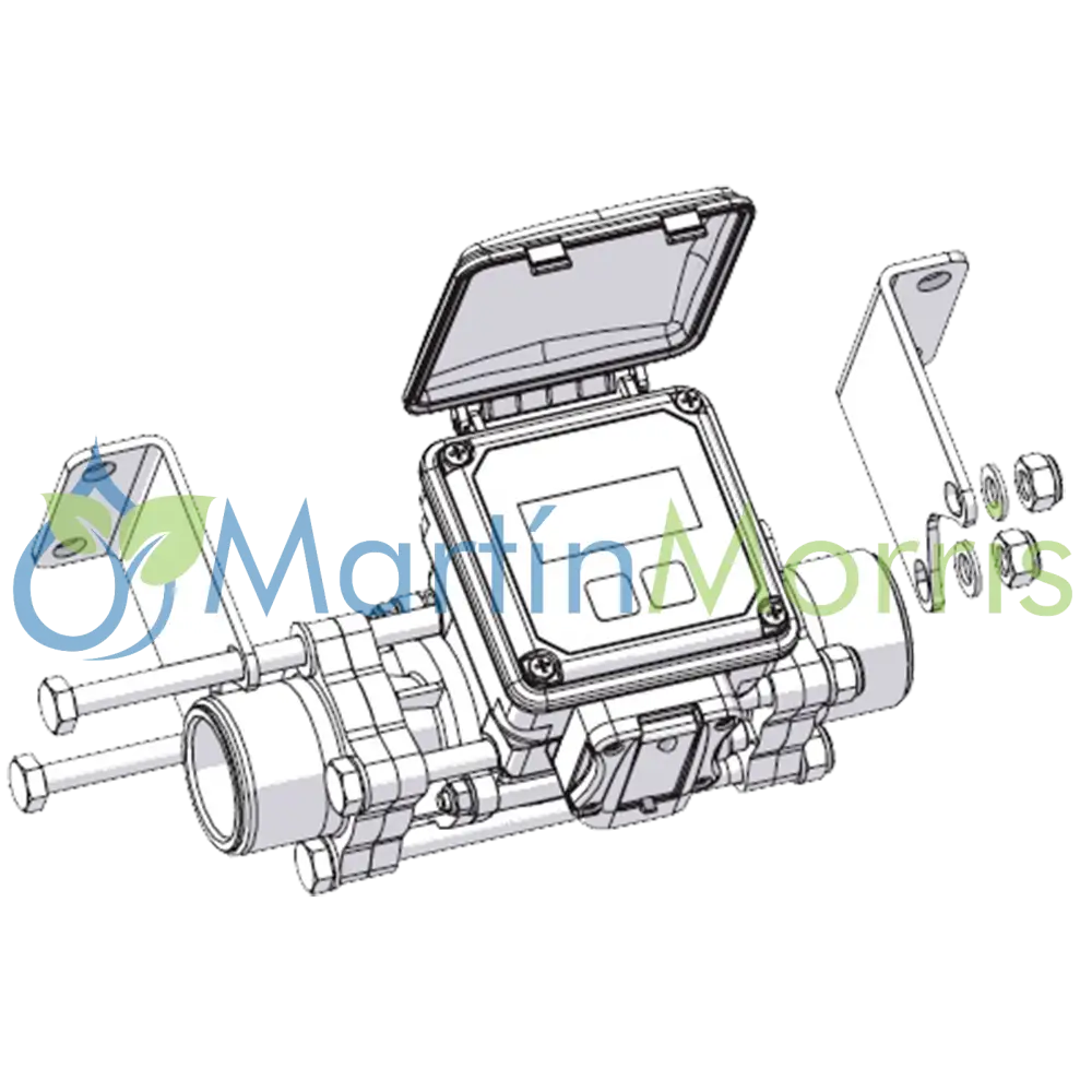 Caudalimetro Arag ORION 2 VISUAL FLOW Inductivo con Roscas de 3/4’’ hasta 2’’