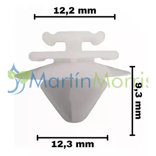 Clip grampa traba moldura lateral Renault Kangoo/Twingo