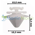 Clip grampa traba moldura lateral Renault Kangoo/Twingo