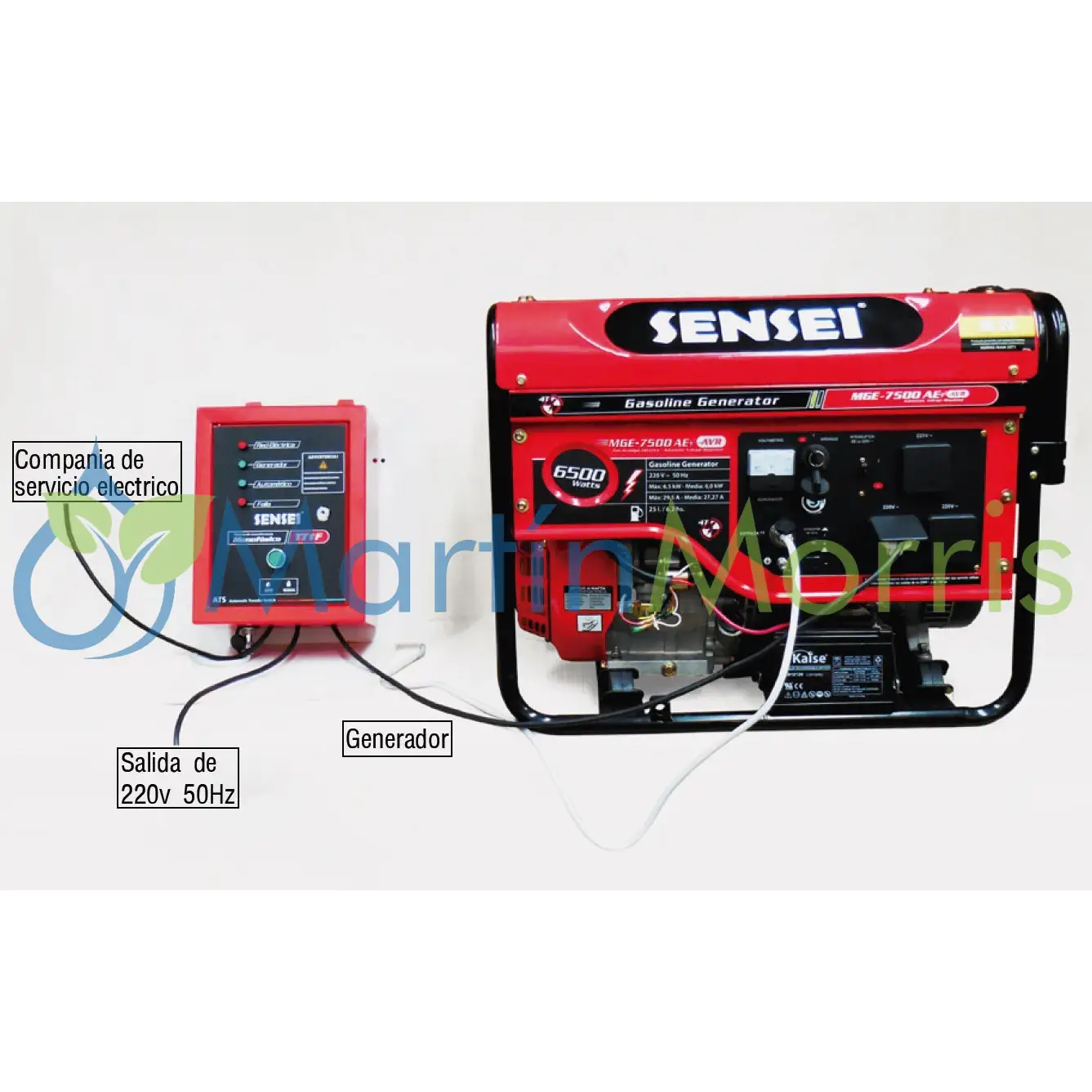 Sensei TT1F Tablero de transferencia automática monofasico