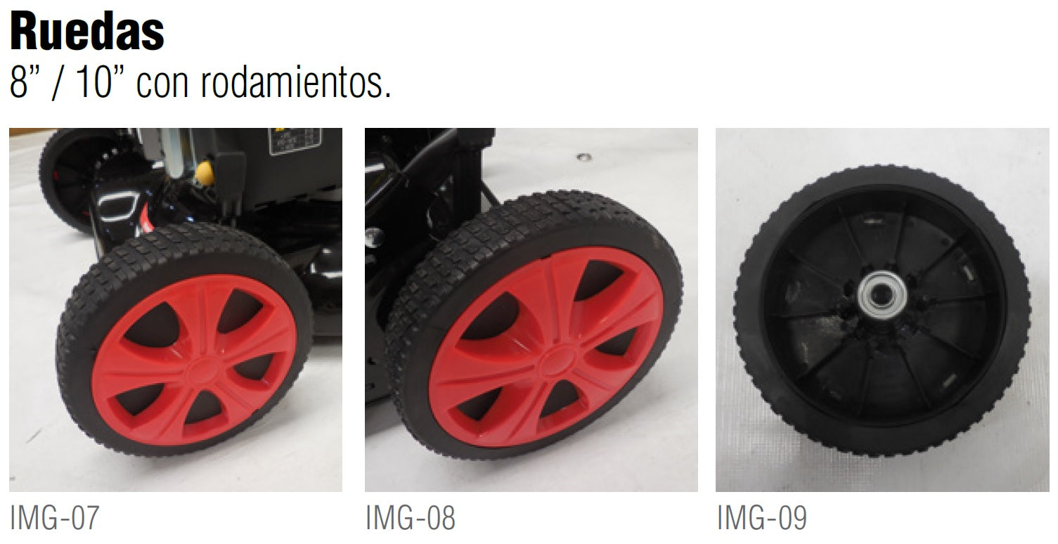 SENSEI 622 LH EXTRA ruedas altas cortadora de cesped de empuje