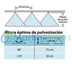 Pastilla o pico abanico plano estándar teejet tp