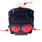 Motor Hidraulico HM5 de 3 Puertos para Pulverizadoras CNH y John Deere