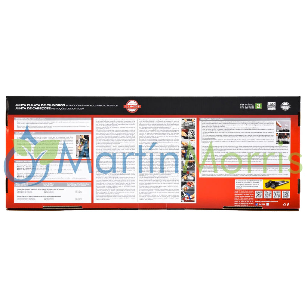 Juego de juntas con retenes Renault Kangoo Megane Laguna Clio k4m 1.6 16v