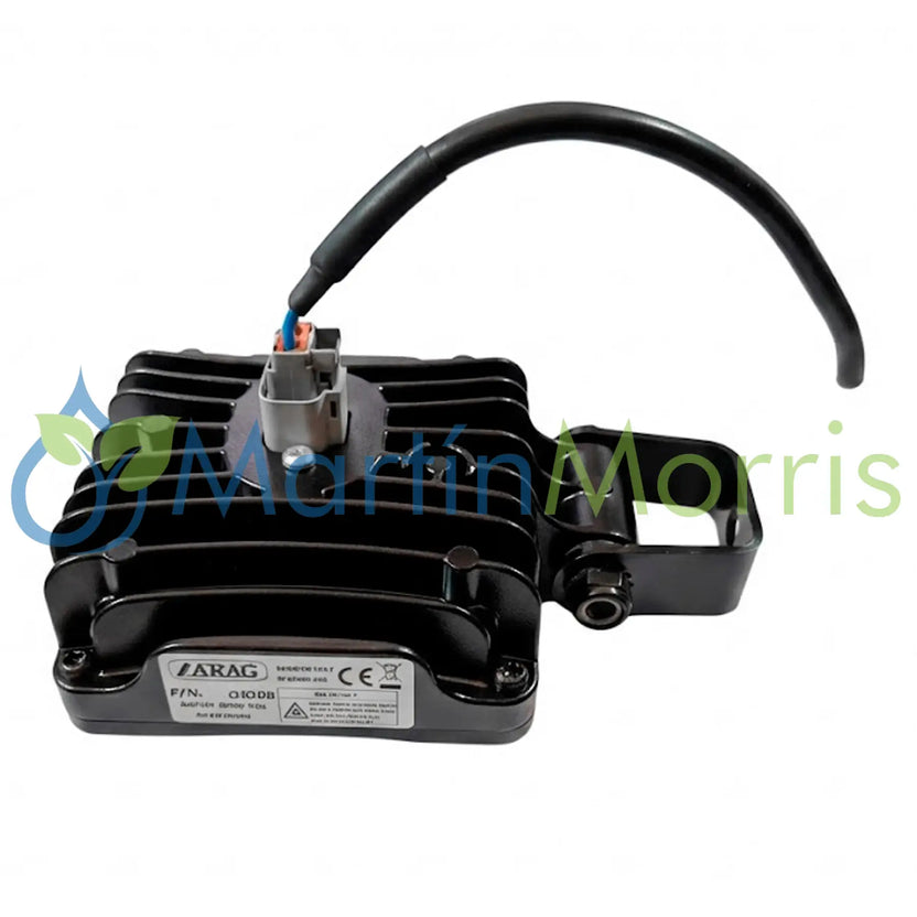 Kit Completo Reflector LED Azul IP69K 18W + Conector Deutsch DT 2 Pines para Pulverización Faro LED