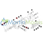 Kit de reparación motor hidráulico ace pumps serie 300