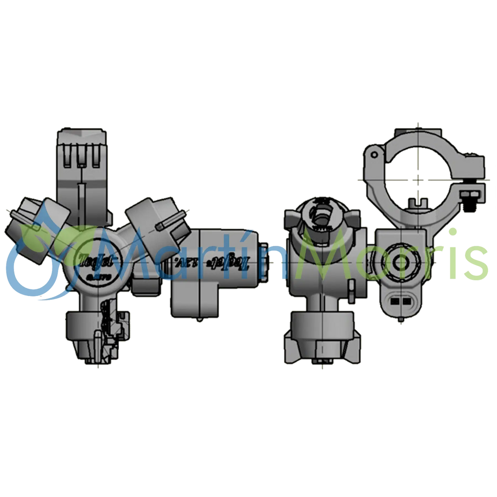 Kit Porta Pico Aplicacion Selectiva PWM Teejet Completo