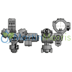 Kit Porta Pico Aplicacion Selectiva PWM Teejet Completo