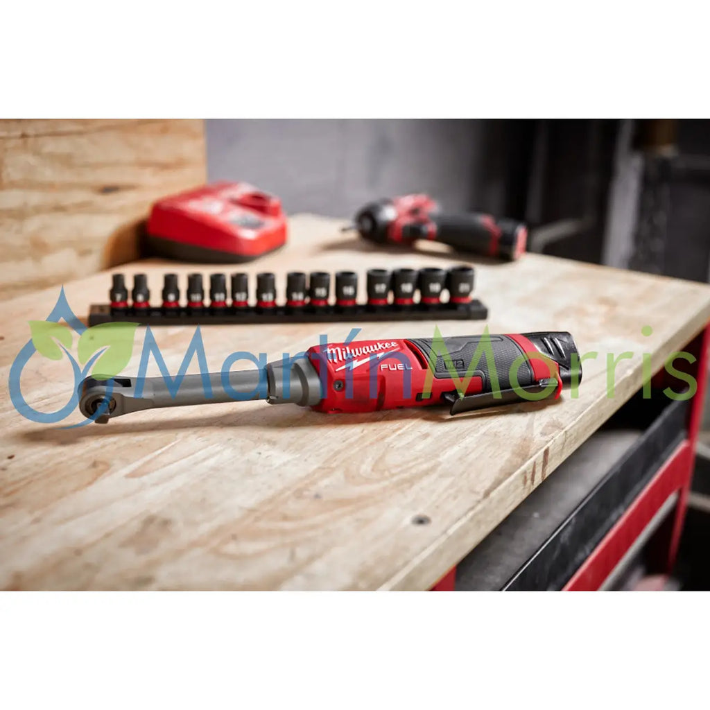 Llave Crique de Alta Velocidad Alcance Extendido Milwaukee M12 Fuel™ de 3/8’’ Modelo 2569-20