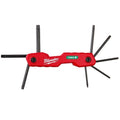 Milwaukee 48-22-2184 Kit 8 Llaves TORX Plegables - T9 a T40