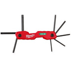 Milwaukee 48-22-2184 Kit 8 Llaves TORX Plegables - T9 a T40