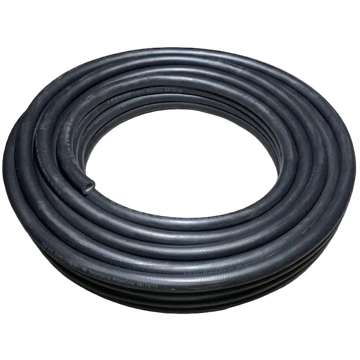 Manguera de Calefacción 16mm (5/8") Negra - Nitrilo y PVC - Refuerzo Fibra Sintética