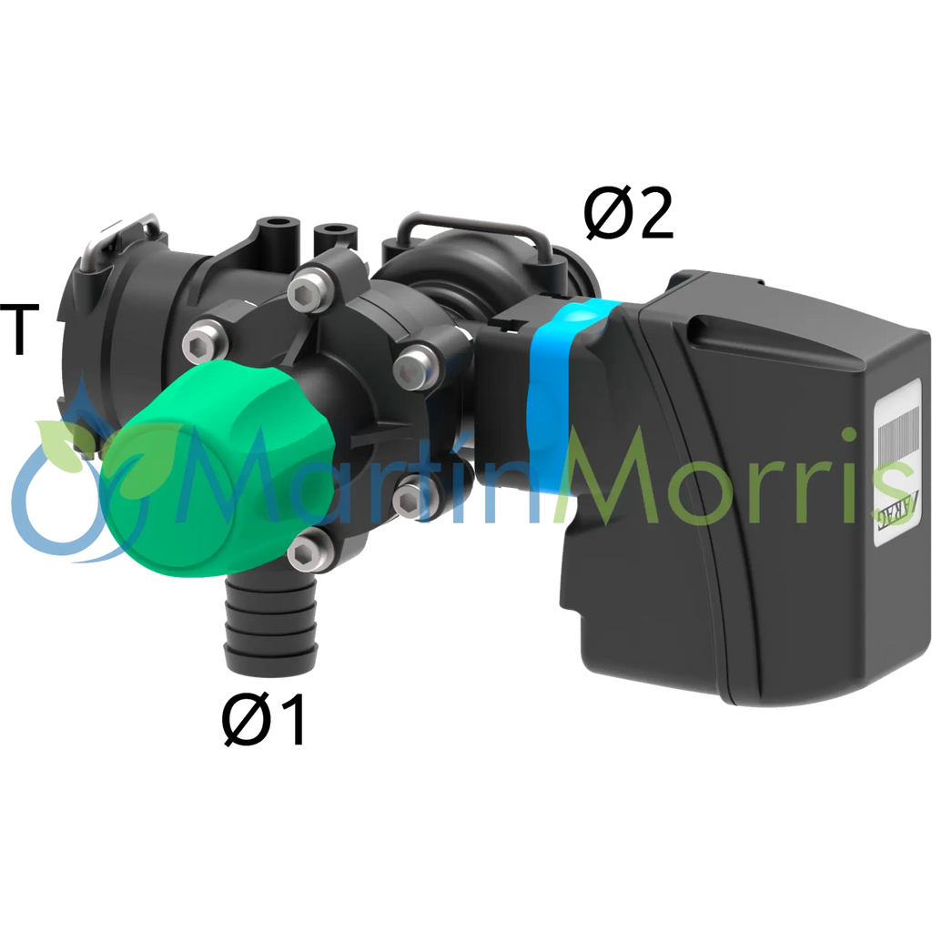ARAG Electroválvula Master 871T de 20 Bar Acoples de Union Horquilla T5