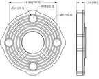 Brida salida de Tanque Rosca 2’’ Banjo