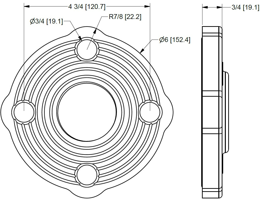 Brida salida de Tanque Rosca 2’’ Banjo