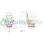 Butaca seat modelo activo alto