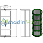 Repuesto BANJO LS2100 para filtros BANJO tamiz 100 mesh