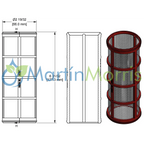 Repuesto BANJO LS230 para filtros BANJO tamiz 30 mesh