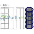 Repuesto BANJO LS250 para filtros BANJO tamiz 50 mesh