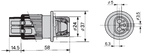 kit Conector 3 PIN COBO Macho y Hembra